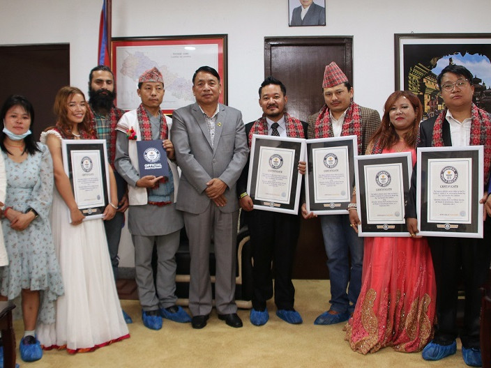 जसले विश्वकै अग्लो स्थानमा छायांकन गरेर विश्व कीर्तिमान राखे